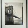 Brooklyn Bridge by Mark Seliger, framed black