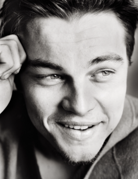 Leonardo DiCaprio, Los Angeles, II by Mark Seliger, closeup portrait of the actor
