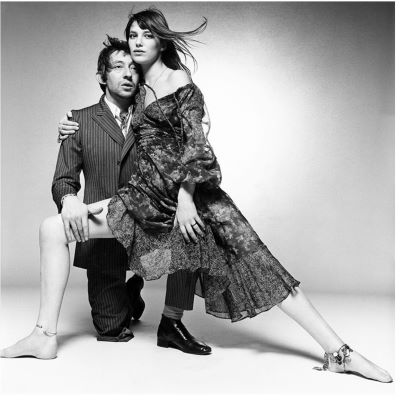Serge Gainsbourg & Jane Birkin by Terry O'Neill