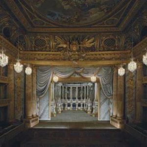 The Royal Opera by Robert Polidori, baroque opera interior with stage