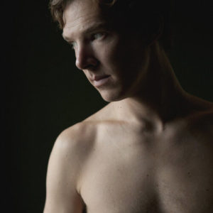 Benedict Cumberbatch by Alsion Jackson, nude portrait of a lookalike of the actor