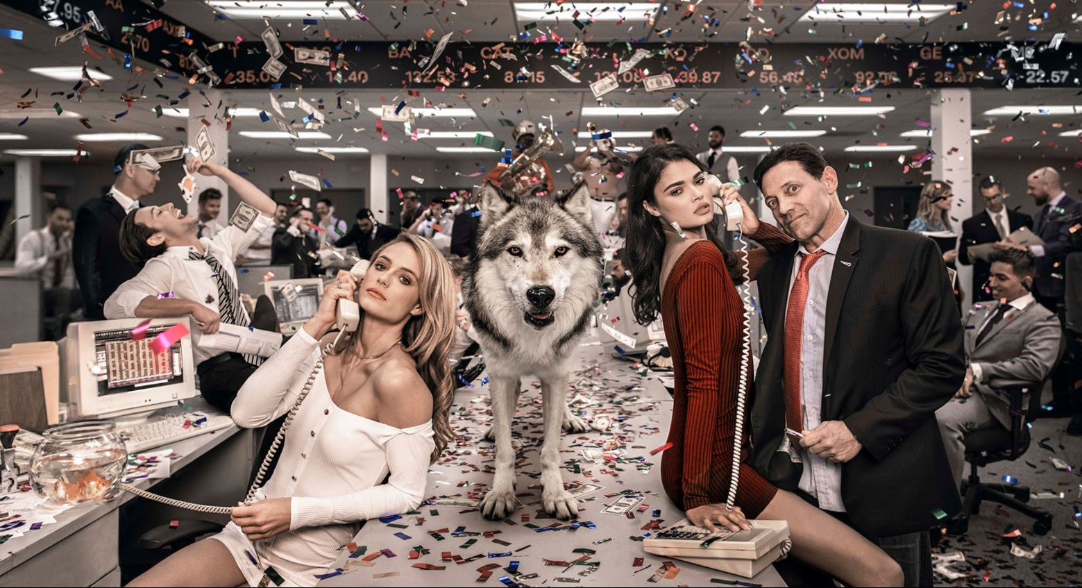 The wolves of wall street color