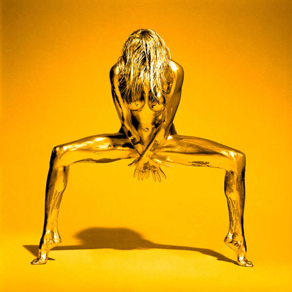 Goldeneye by Guido Argentini, sculptural nude fine art photography in shades of gold