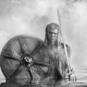 Haaland by David Yarrow, Norwegian Football Player as Viking