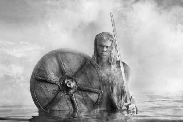 Haaland by David Yarrow, Norwegian Football Player as Viking