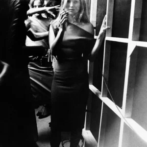 Kate Moss Backstage Smoking by Sante D'Orazio