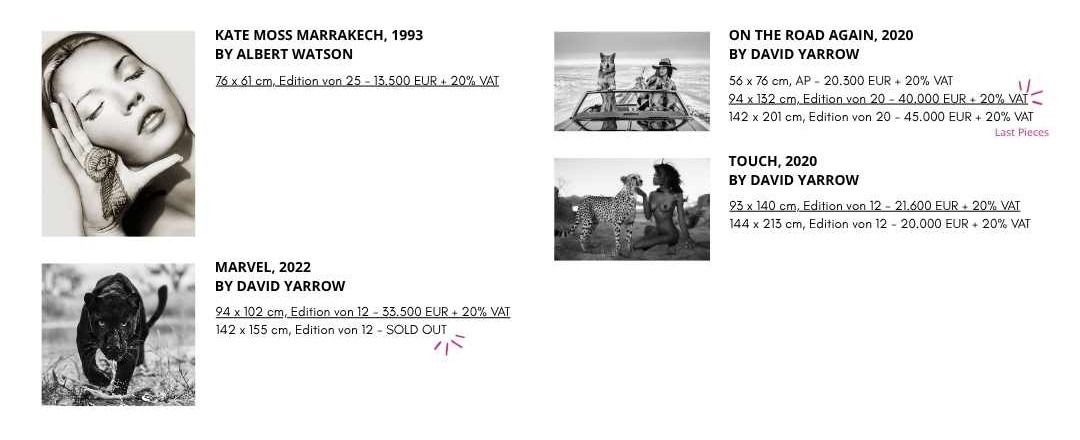 summer dreams exhibition, exhibition view, gallery exhibition, contemporary art exhibition, fine art gallery, PREISS FINE ARTS, summer dreams art show, exhibition installation, gallery interior, curated exhibition, art collectors, contemporary photography, fine art photography, luxury art gallery, art exhibition Vienna, Vienna gallery, art collectors edition, museum quality photography, collectible photography, wall art inspiration, modern gallery space, art exhibition 2026, photographic art, limited edition photography, summer aesthetic, dreamlike photography, cinematic photography, fashion photography exhibition, iconic photography, gallery showcase, exhibition opening, art lovers, interior art inspiration, fine art prints, luxury interiors, statement artwork, visual storytelling, curated wall art, contemporary collectors, exhibition documentation, art investment, gallery presentation, modern photography art, exhibition highlights, summer themed exhibition, collectible artworks, high-end photography, fine art collectors, artistic interiors, contemporary visual art